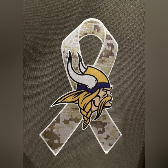 Nike Minnesota Vikings Salute To Service Hoodie Men's 2XL - Picture 7 of 7